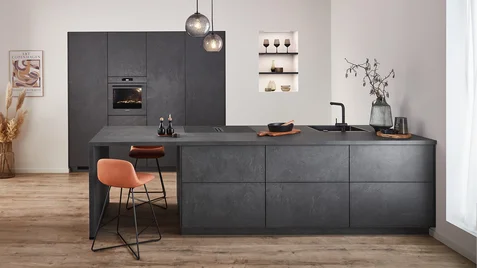 Ardoise monochrome, architecture design