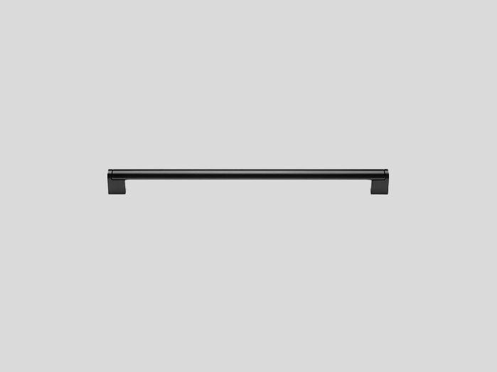 400 — Poignée barre, Noir, Mat