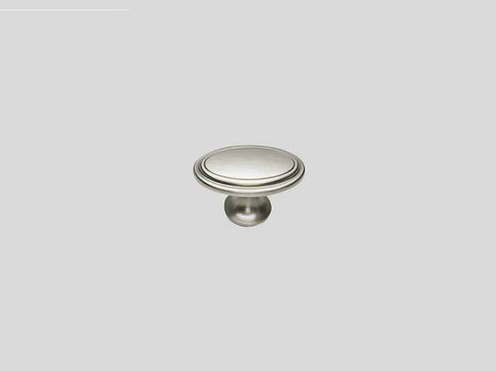 677 — Bouton, Couleur inox, Mat